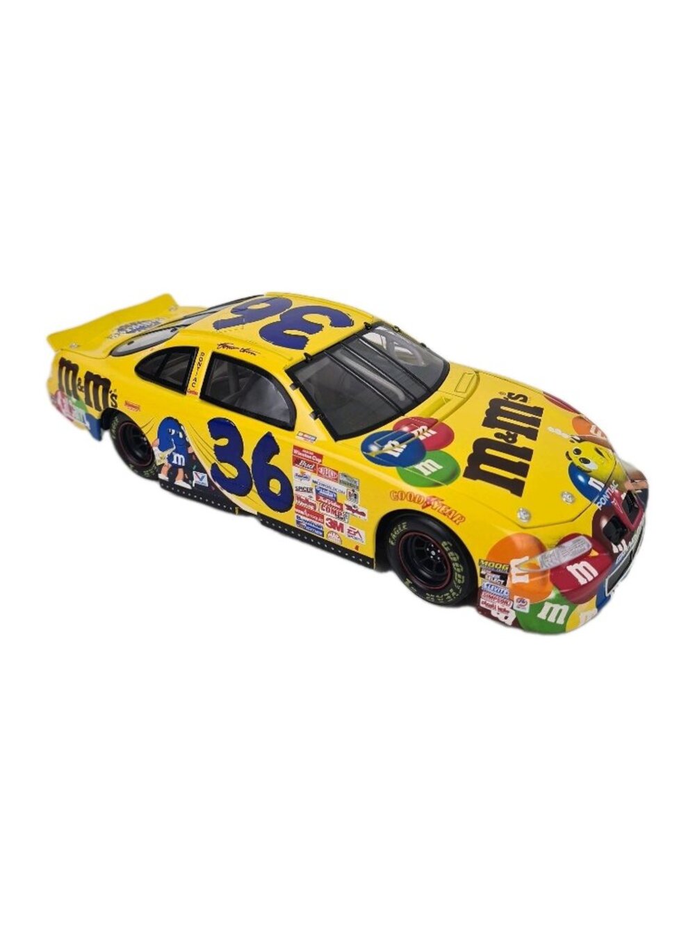 Action Racing Nascar Stock Car 1:24 M&M #36 Ernie Irvan DieCast D65